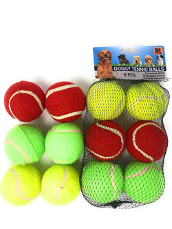 Interactive Dog Tennis Balls for Training - Exercise - Games and Fetch